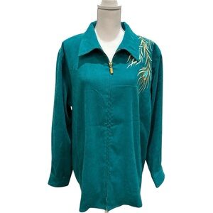 Bob Mackie Wearable Art Embroidered Jacket